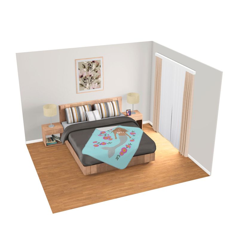 Senara Sea Whisper Single Size Fleece Blanket