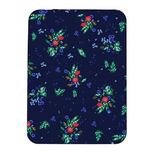 Moonlit Meadow Single Size Fleece Blanket