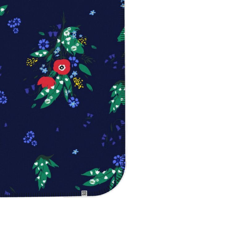 Moonlit Meadow Single Size Fleece Blanket