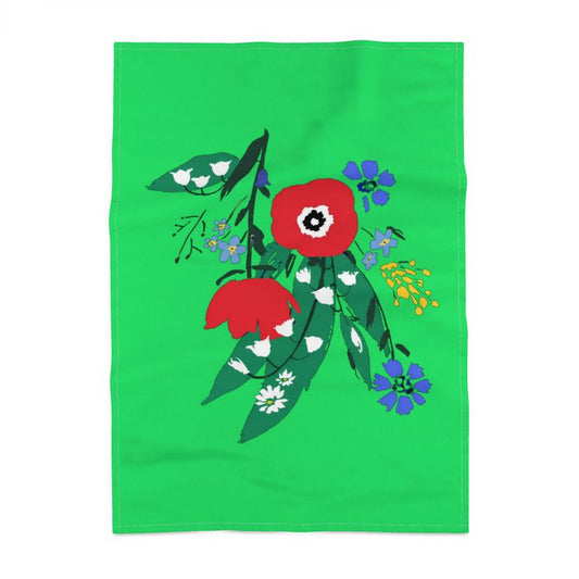 Tea Towel - Apple Green / Eva May