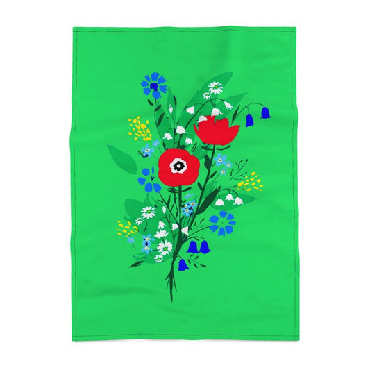 Tea Towel - Apple Green / Eva May