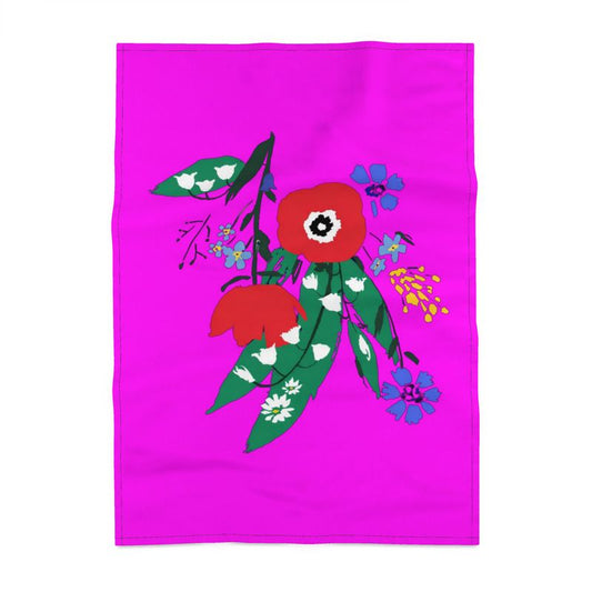 Tea Towel - Hottest Pink / Eva May