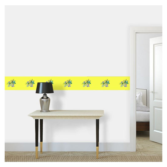 Wallpaper Border - Sunspill Yellow / Eva May