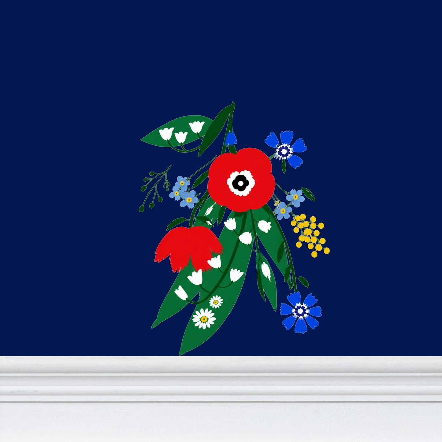 Posy Riot Wallpaper - Poppy Ardevora - Night Sky