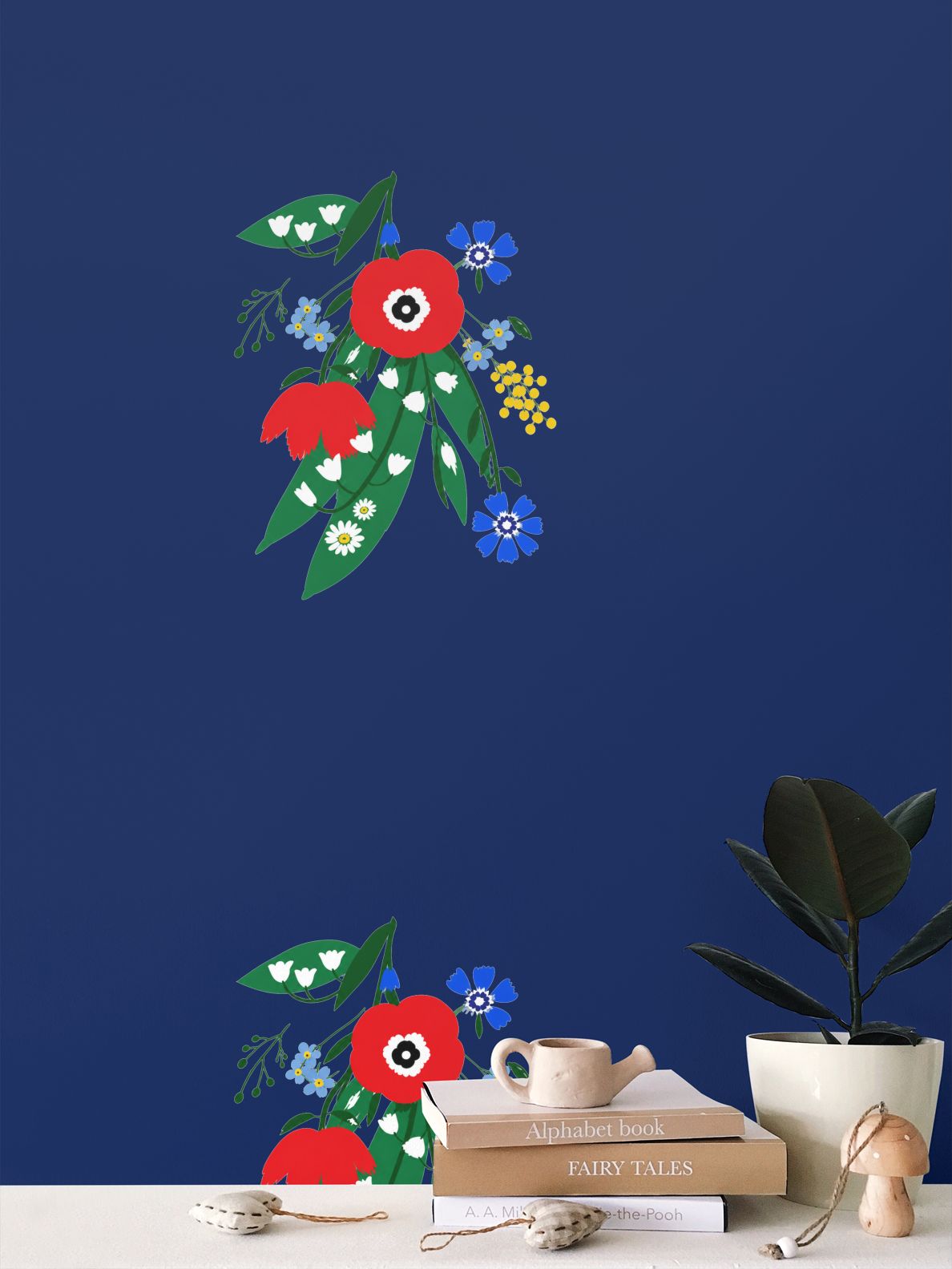Posy Riot Wallpaper - Poppy Ardevora - Night Sky
