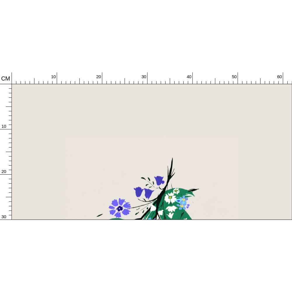Posy Riot Wallpaper - Eva May - Stone