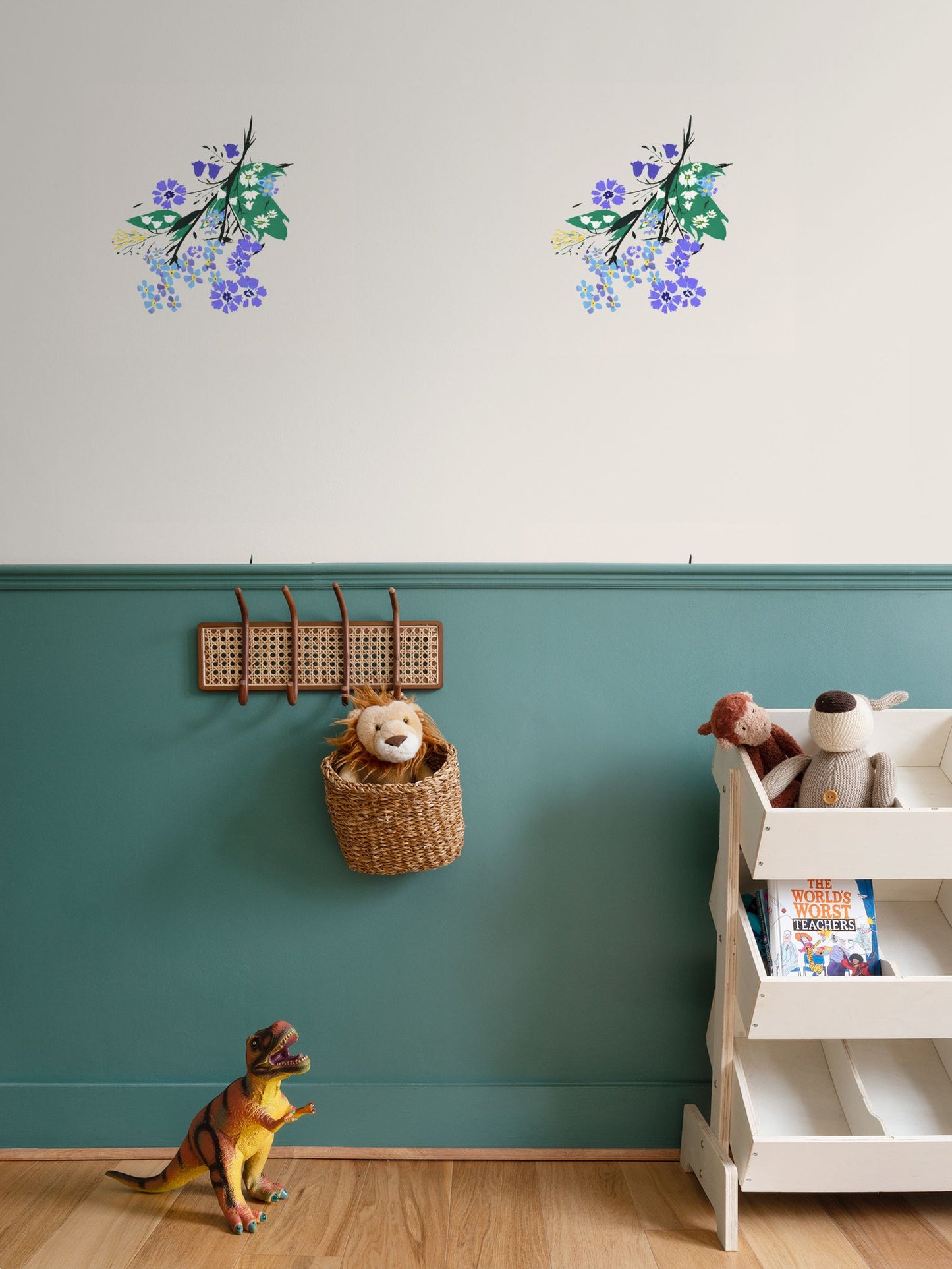 Posy Riot Wallpaper - Eva May - Stone