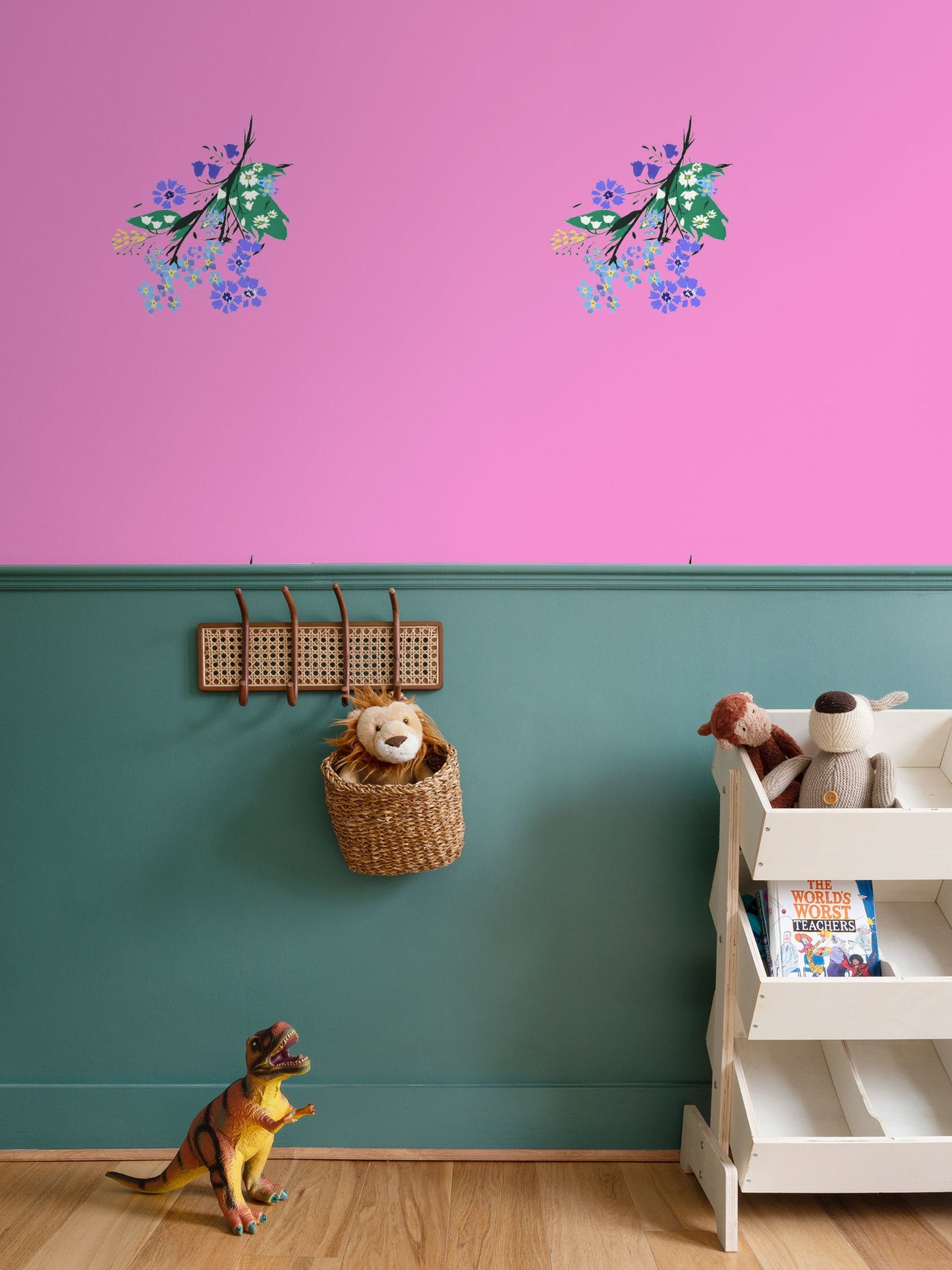 Posy Riot Wallpaper - Eva May - Pink Pop