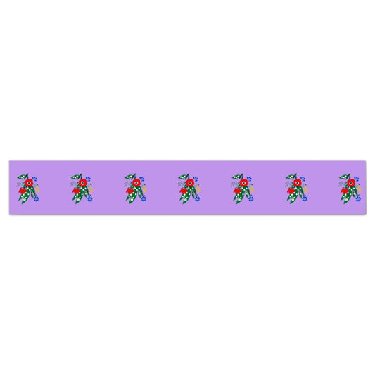 Posy Riot Wallpaper Border - Poppy Ardevora - Lush Lilac