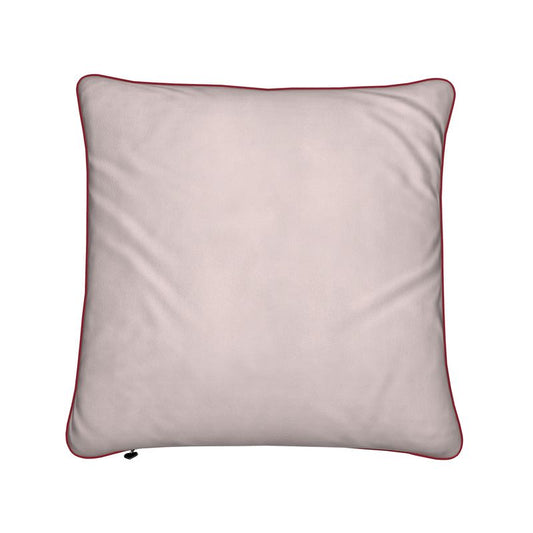Posy Riot Velvet Cushion - Rose Eleanor - Lime