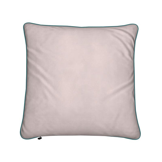 Posy Riot Velvet Cushion - Rose Eleanor - Hot Pink