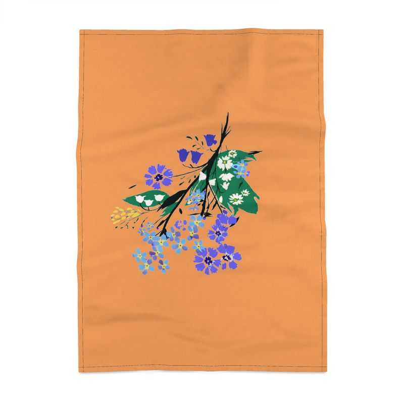 Posy Riot Tea Towel - Eva May - Orange