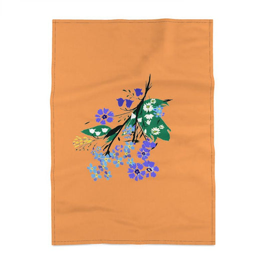 Posy Riot Tea Towel - Eva May - Orange