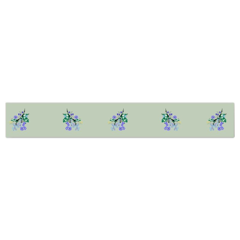 Posy Riot Wallpaper Border - Eva May - Soft Sage