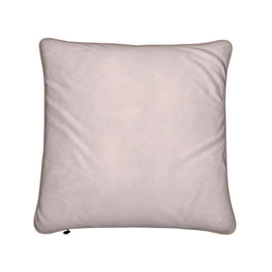 Posy Riot Velvet Cushion - Rose Eleanor - Sea Blue