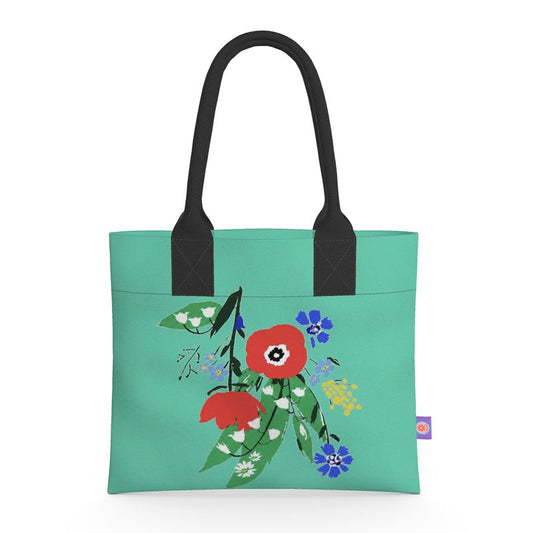 Posy Riot - Poppy Ardevora - Hero Green - Neoprene Handbag