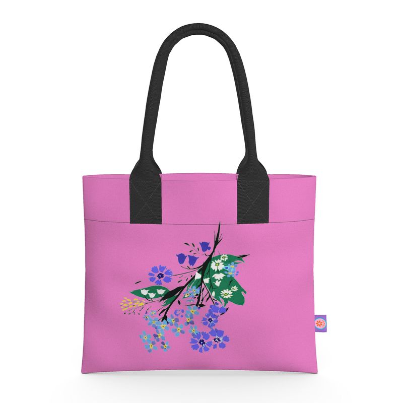 Posy Riot - Eva May - Pink Pop - Neoprene Handbag