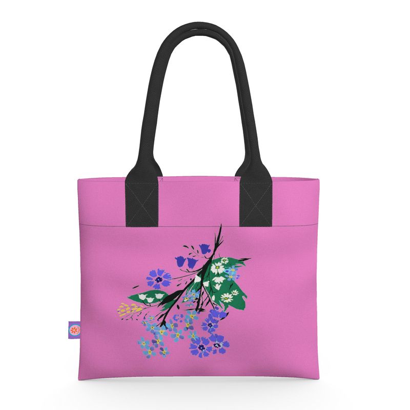Posy Riot - Eva May - Pink Pop - Neoprene Handbag