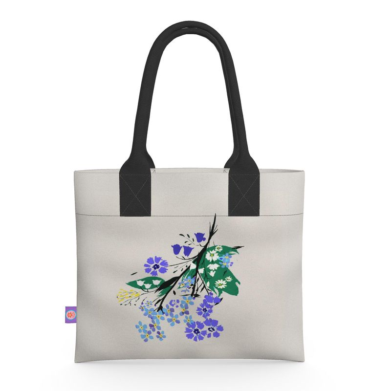 Posy Riot - Eva May - Stone - Neoprene Handbag