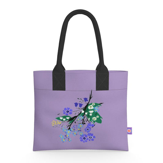 Posy Riot - Eva May - Heather - Neoprene Handbag
