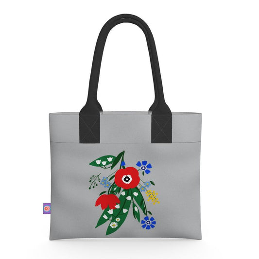 Posy Riot - Poppy Ardevora - Mist - Neoprene Handbag