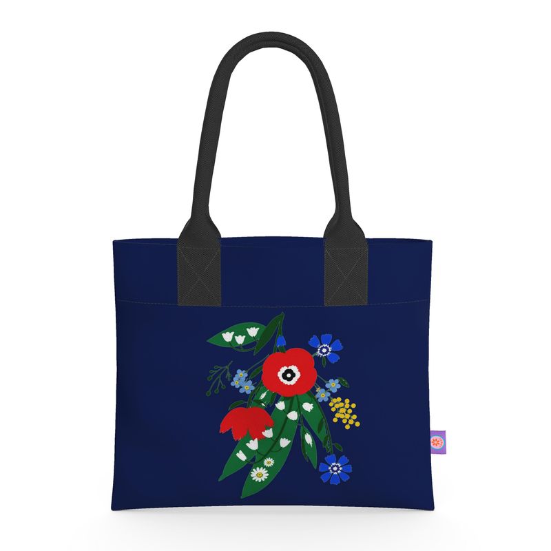 Posy Riot - Poppy Ardevora - Midnight - Neoprene Handbag