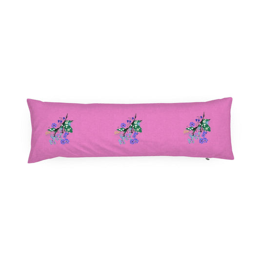 Posy Riot - Eva May - Bolster Cushion - Pink Pop