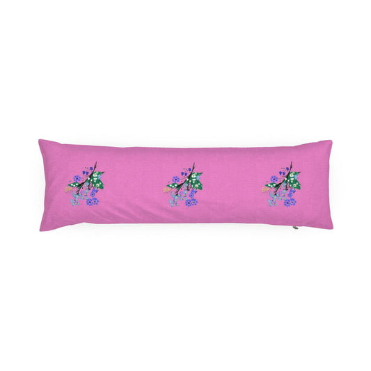 Posy Riot - Eva May - Bolster Cushion - Pink Pop