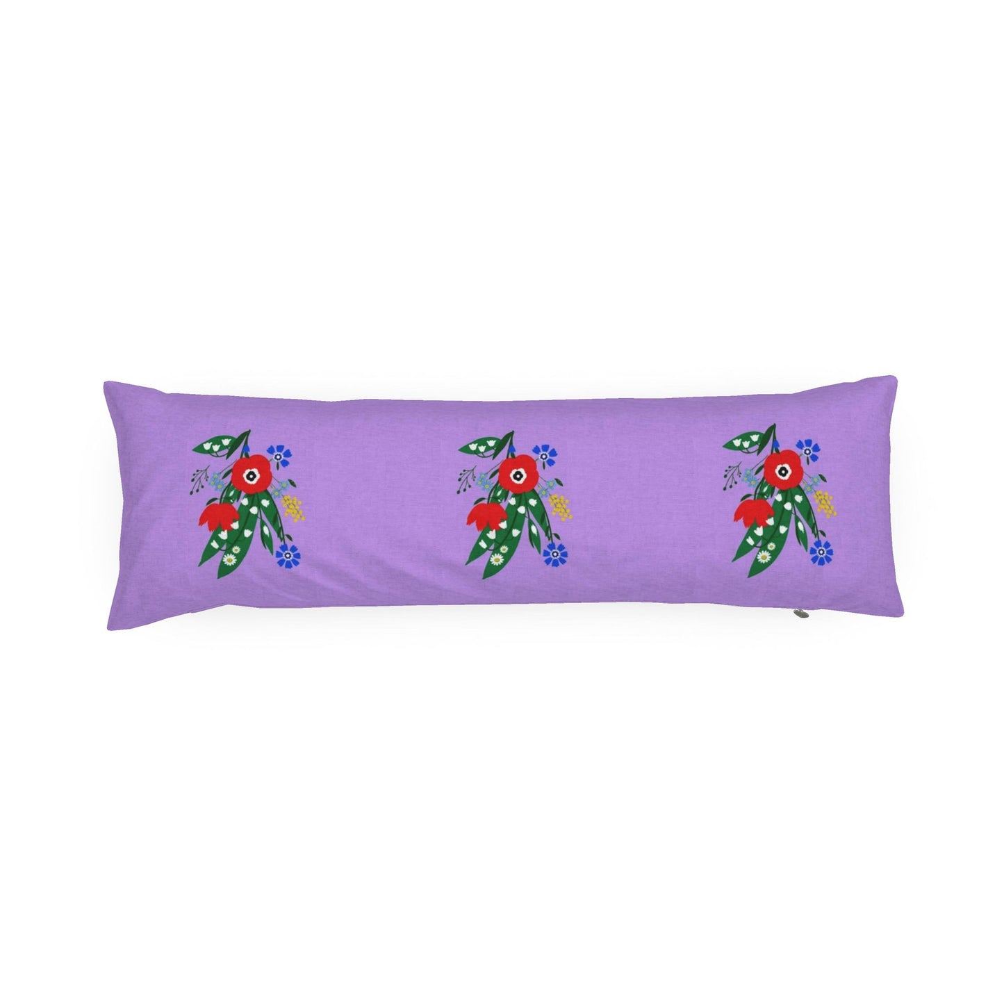 Posy Riot - Poppy Ardevora  - Bolster Cushion - Lush Lilac
