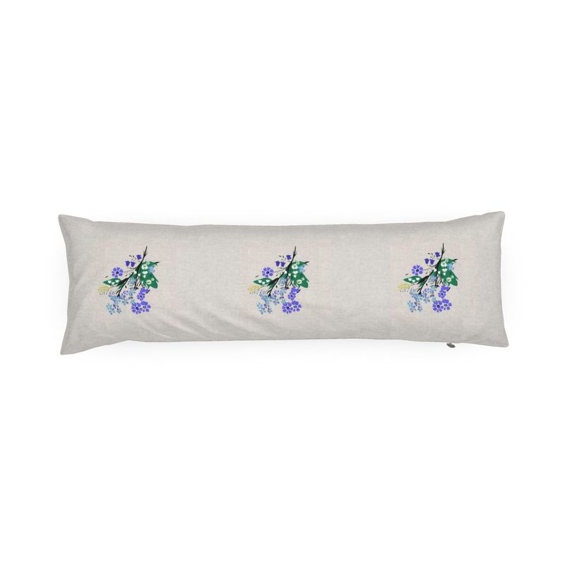 Posy Riot Eva May Stone 65cm bolster cushion
