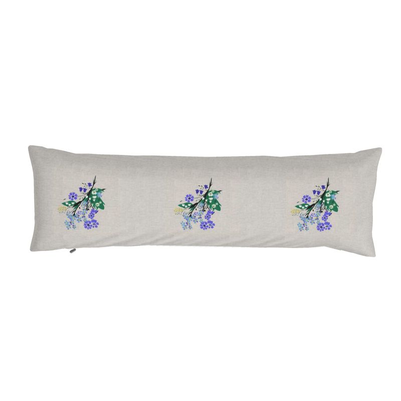 Posy Riot - Eva May - Bolster Cushion - Stone