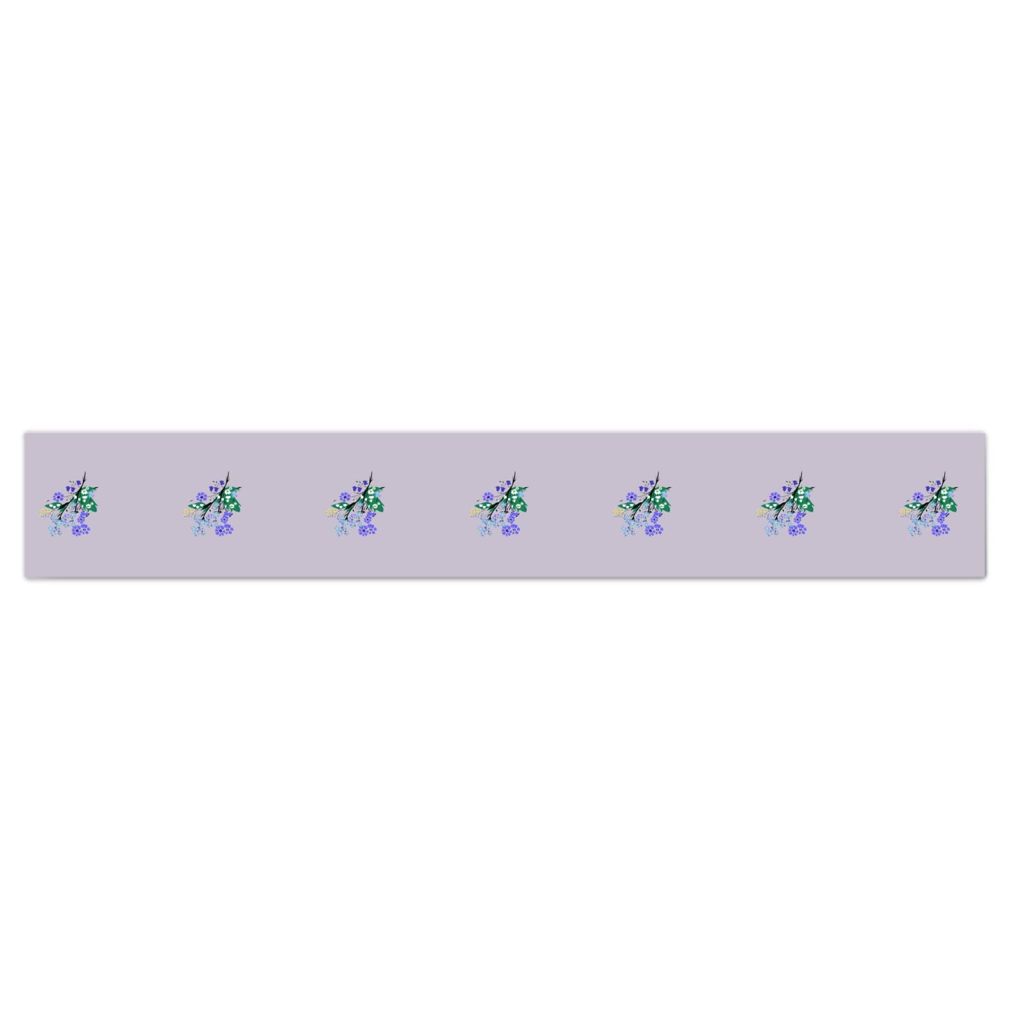 Wallpaper Border Posy Riot - Eva May - Lilac Grey