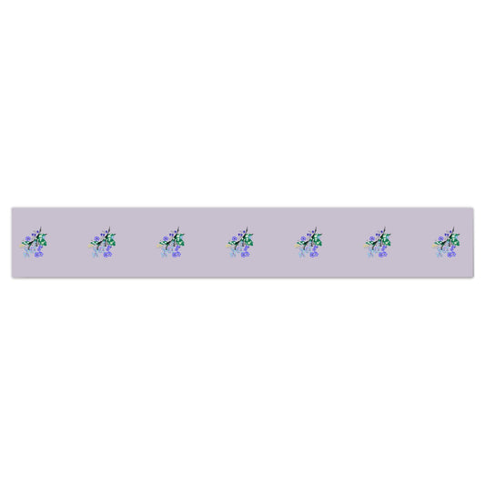 Wallpaper Border Posy Riot - Eva May - Lilac Grey
