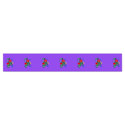 Wallpaper Border - Posy Riot - Poppy Ardevora - Ultraviolet