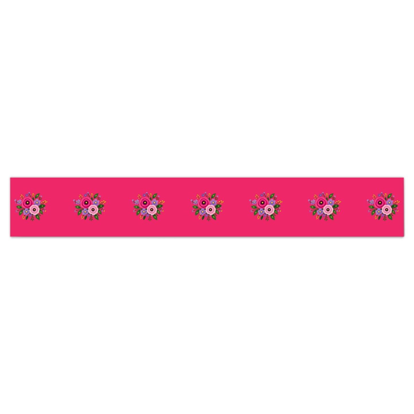 Wallpaper Border - Posy Riot - Rose Eleanor - Hot Pink