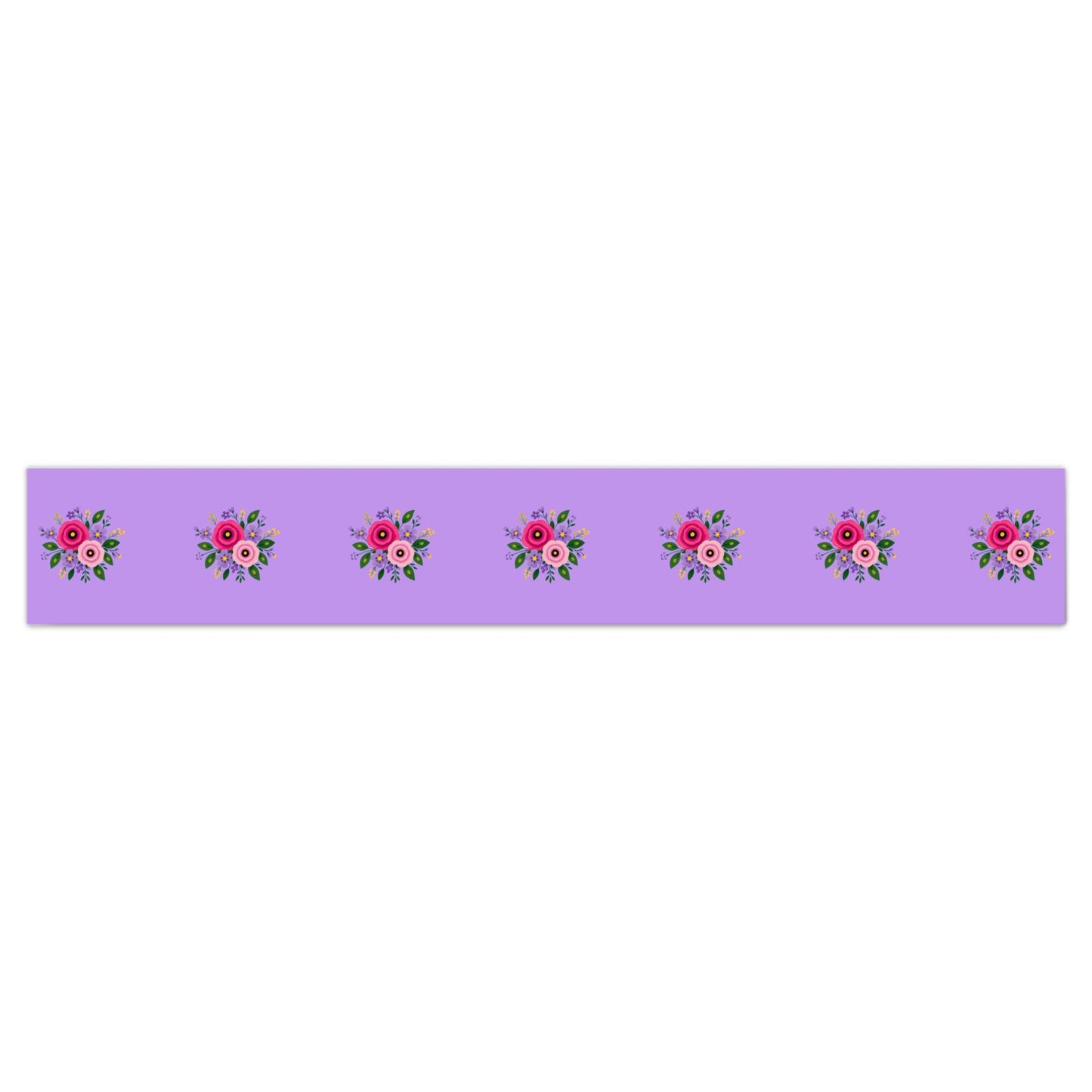 Wallpaper Border Posy Riot - Rose Eleanor - Lush Lilac