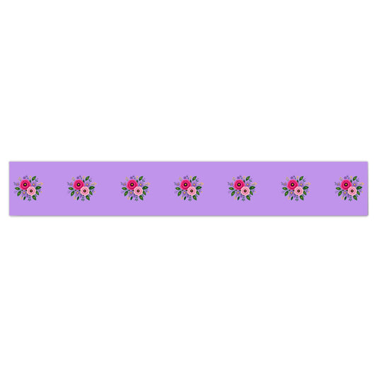Wallpaper Border Posy Riot - Rose Eleanor - Lush Lilac