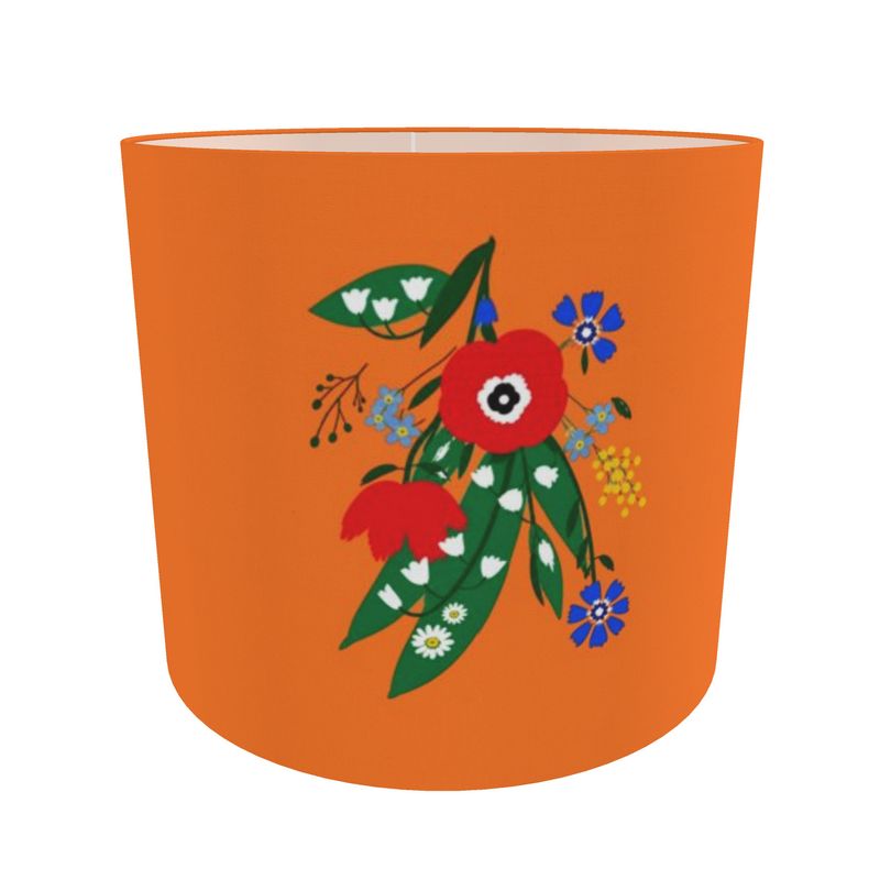 Posy Riot - Poppy Ardevora - Lampshade - Orange