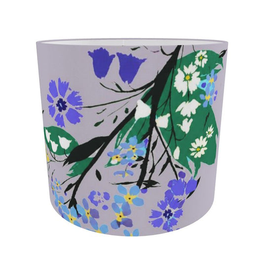 Posy Riot - Eva May - Lampshade - Bold Lilac Grey