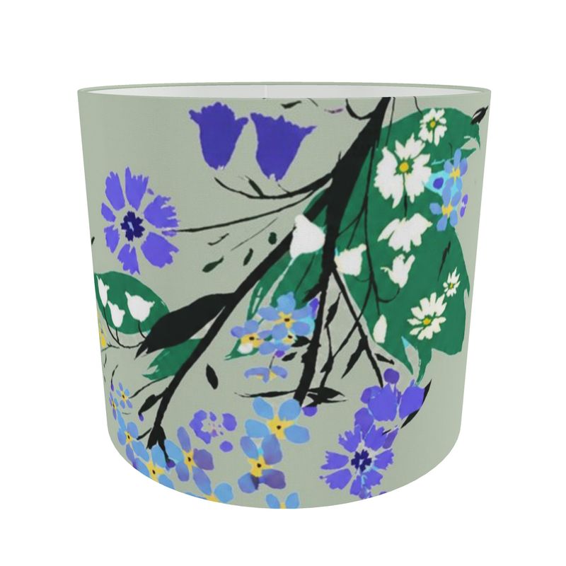 Posy Riot - Eva May - Lampshade - Bold Sage Green