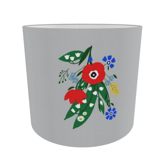 Posy Riot - Poppy Ardevora - Lampshade - Misty Grey