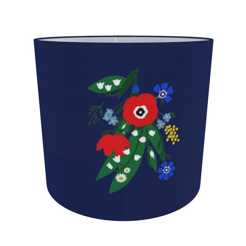 Posy Riot - Poppy Ardevora - Lampshade - Navy