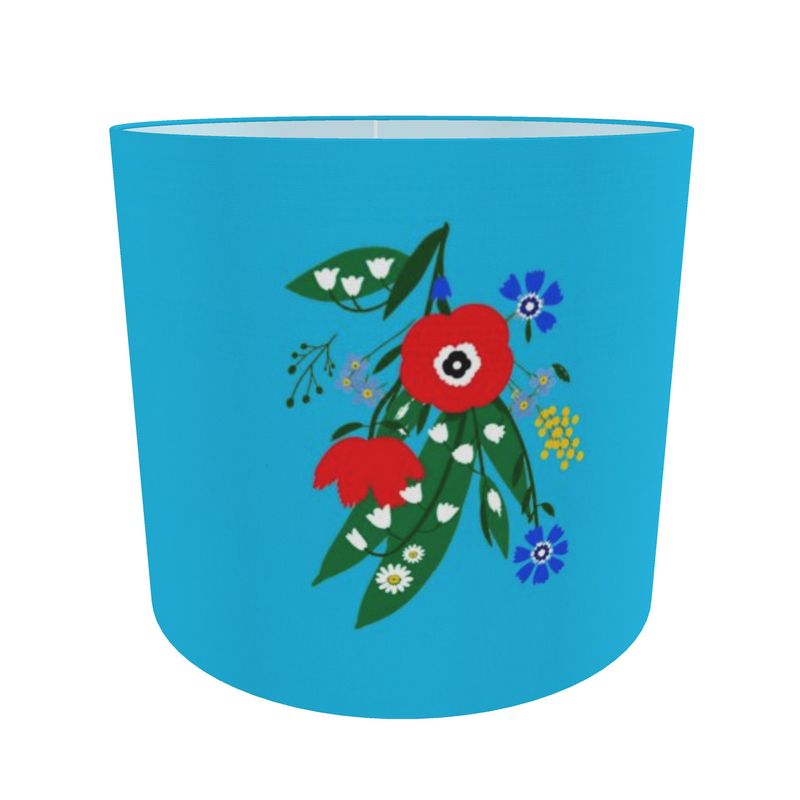 Posy Riot - Poppy Ardevora - Lampshade - Ocean Pop