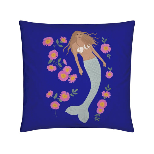 Senara - Mermaid Square Cushion - Starlight