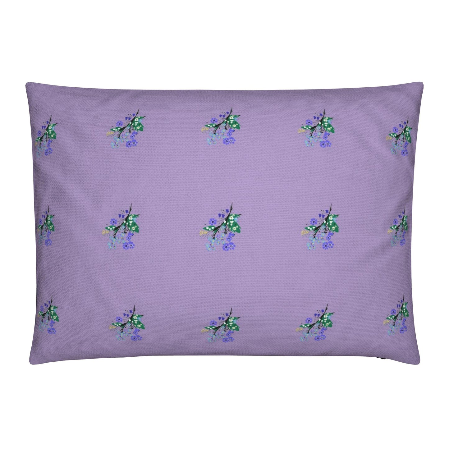 Posy Riot - Eva May - Rectangular Cushion - Mauve