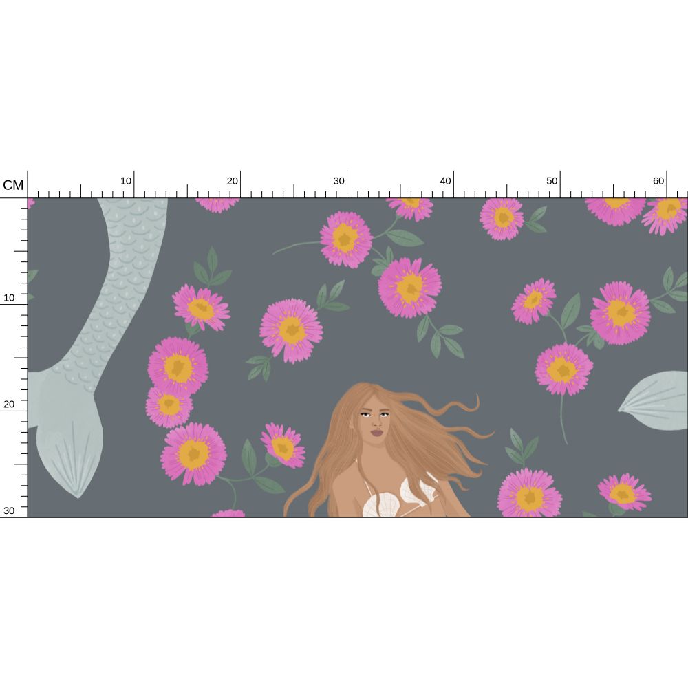 Senara - Storm - Statement Mermaid Wallpaper