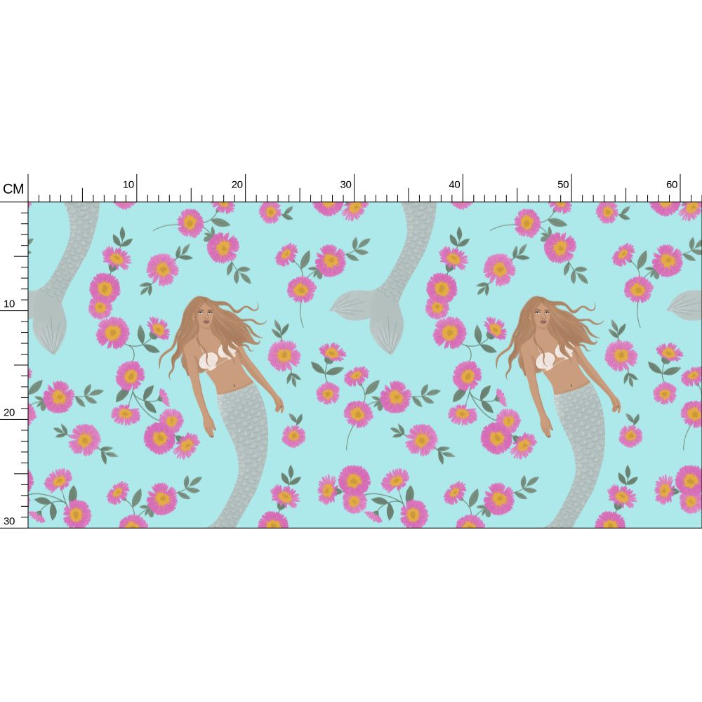 Senara - Moonstone - Signature Mermaid Wallpaper