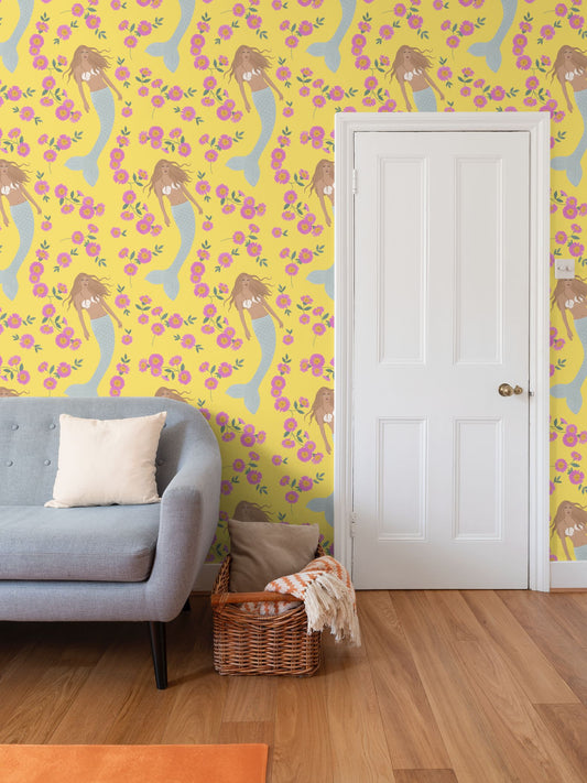 Senara - Sunkiss - Statement Mermaid Wallpaper