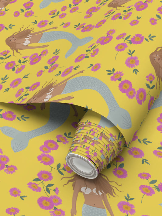 Senara - Sunkiss - Statement Mermaid Wallpaper
