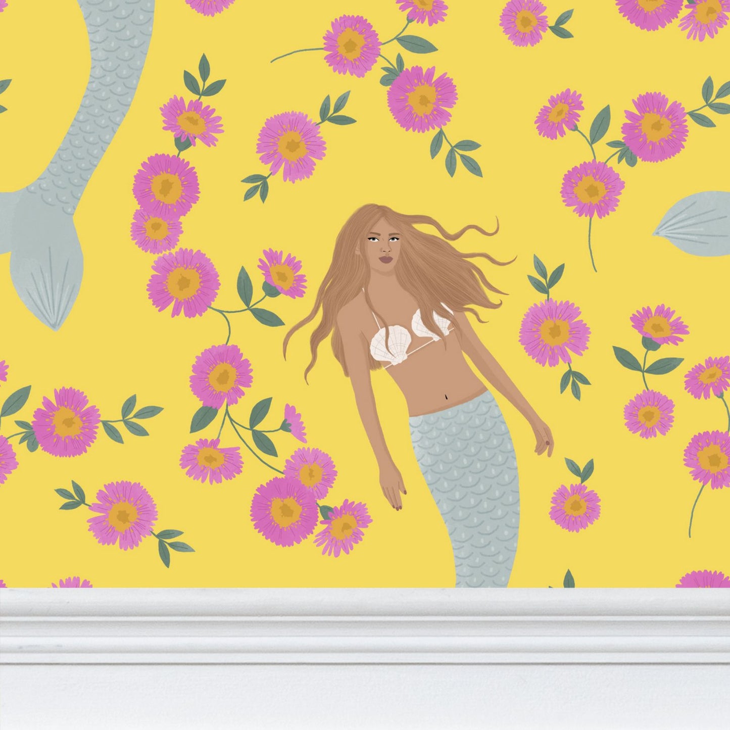 Senara - Sunkiss - Statement Mermaid Wallpaper